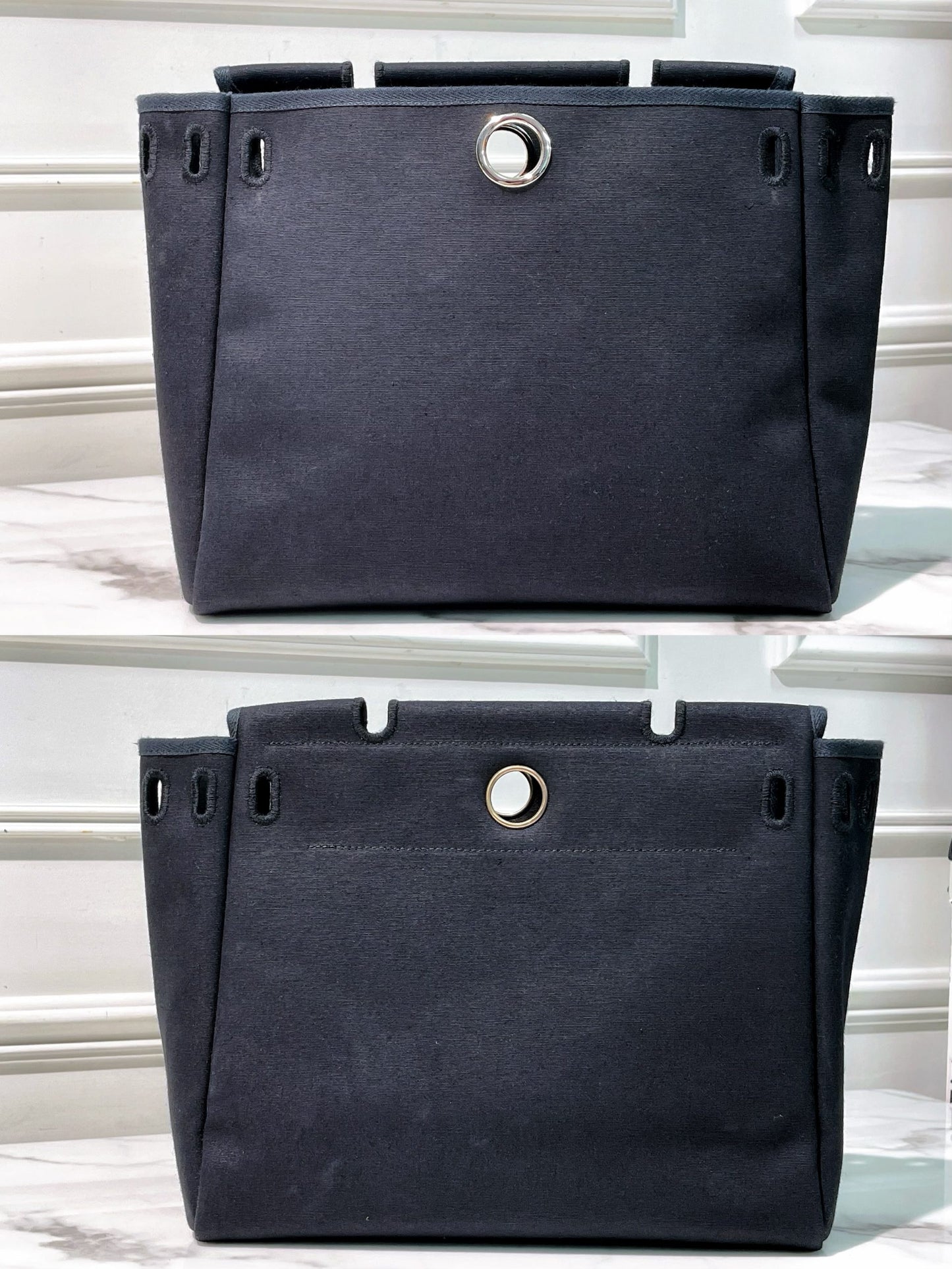 HERMES VINTAGE HERBAG 31, Double Bag