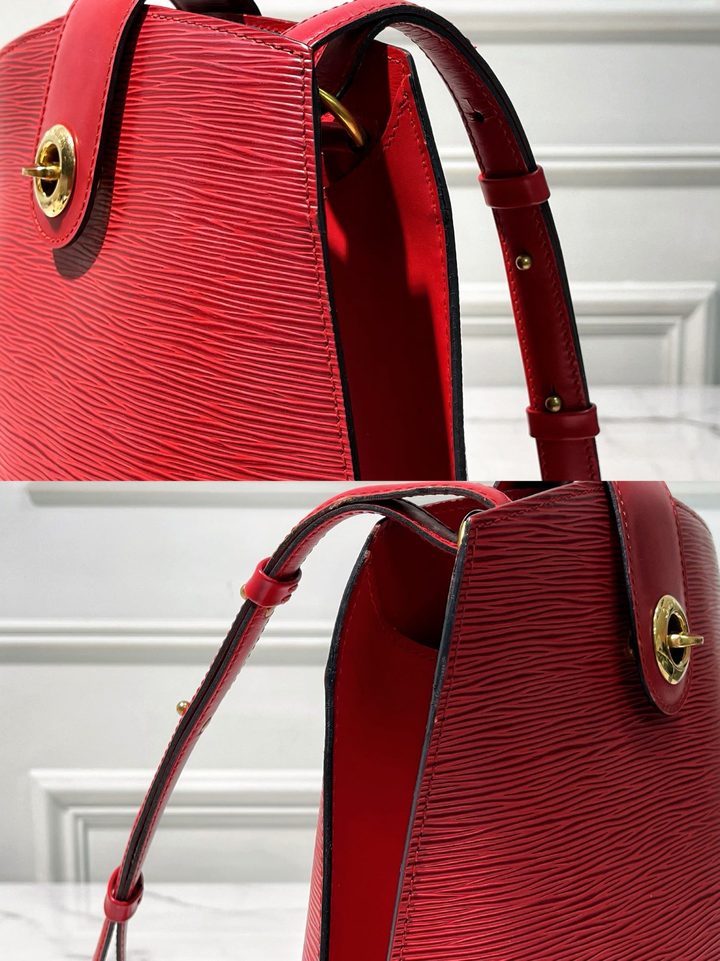 LV VINTAGE CLUNY BUCKET BAG