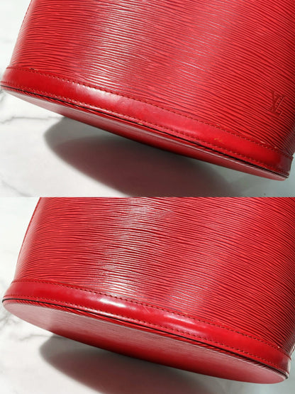 LV VINTAGE CLUNY BUCKET BAG