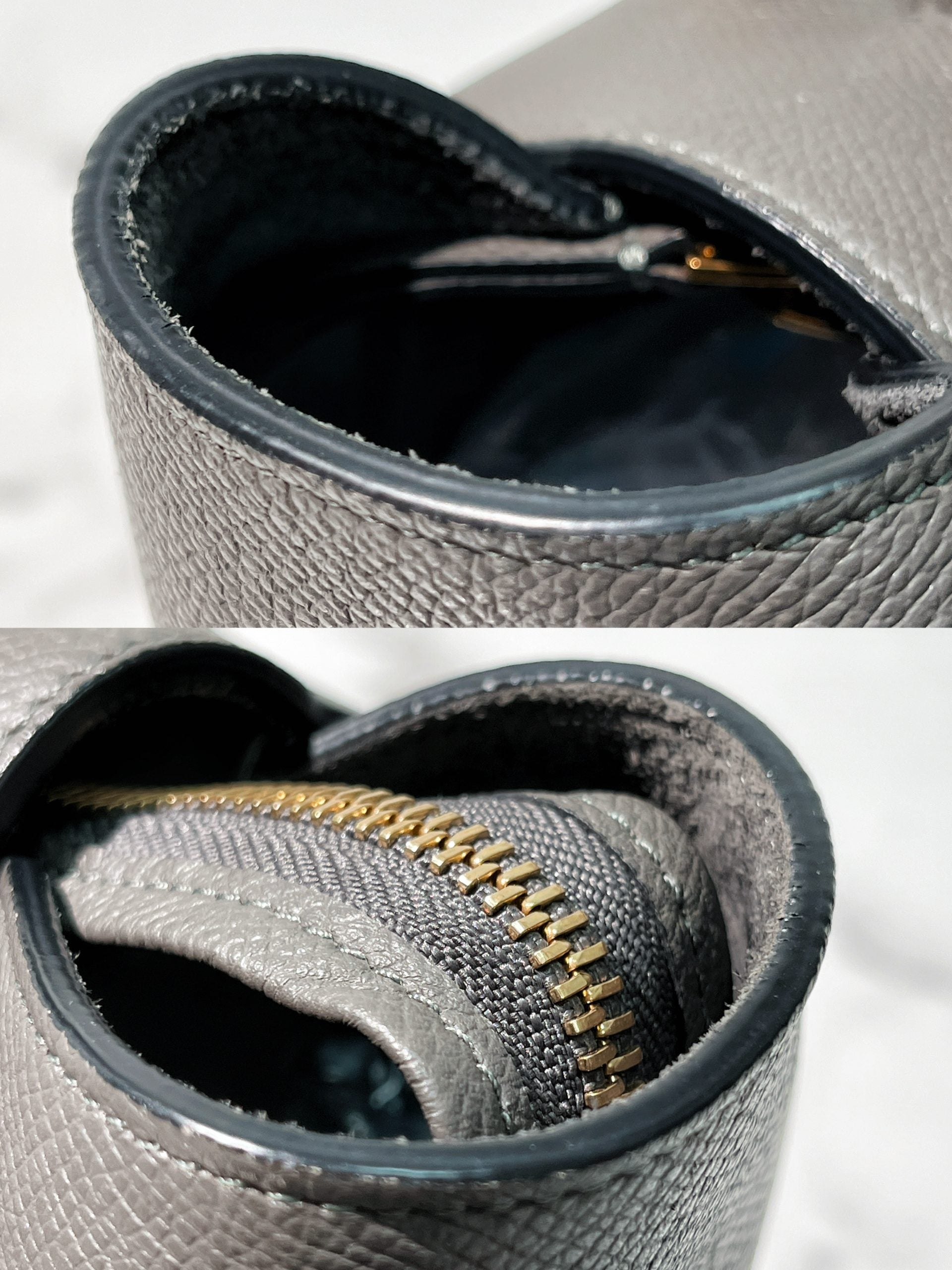 CELINE MINI BELT, Grey/Gold