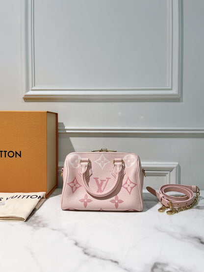LV SPEEDY 20, Pink/Gold