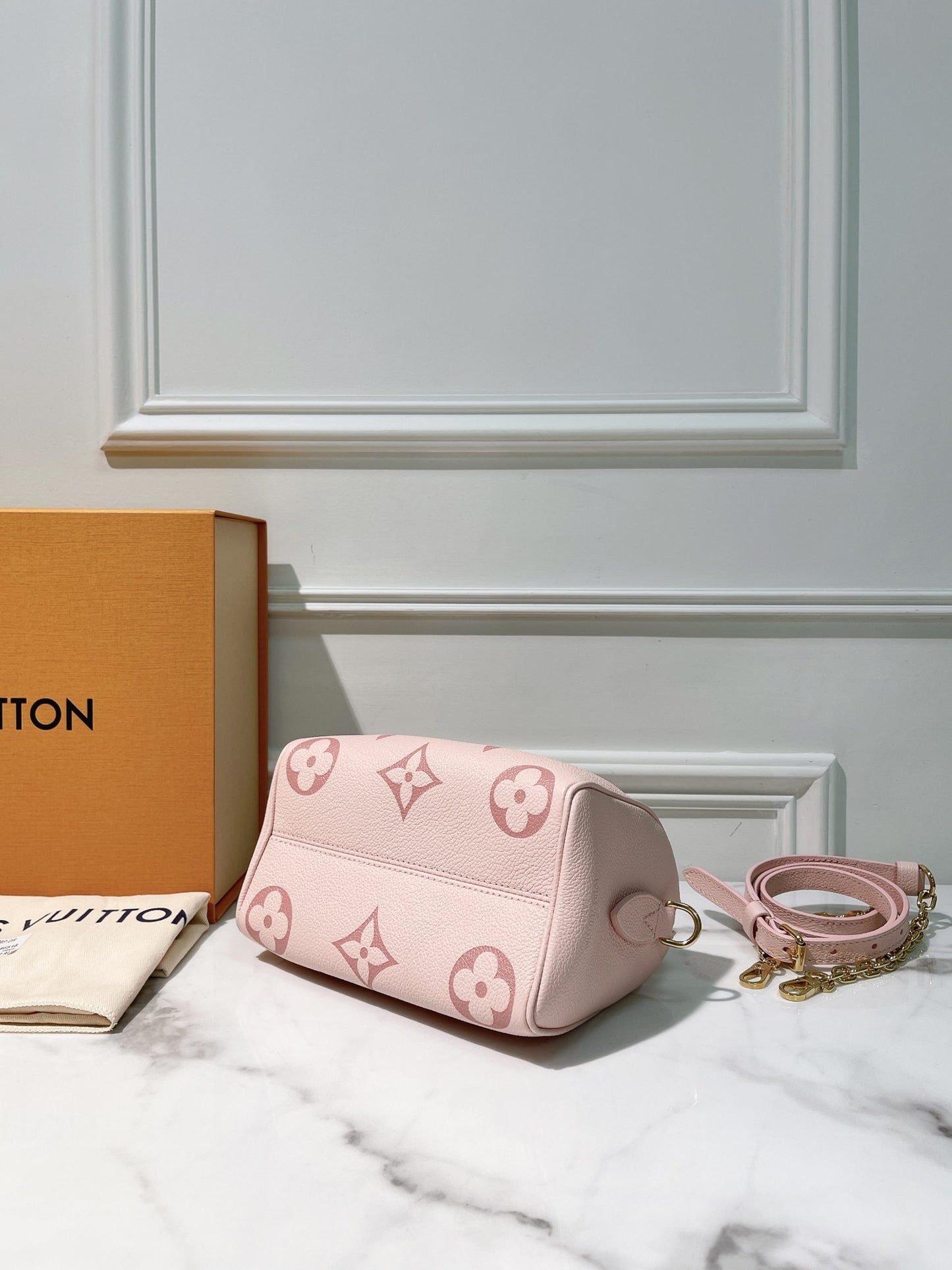 LV SPEEDY 20, Pink/Gold