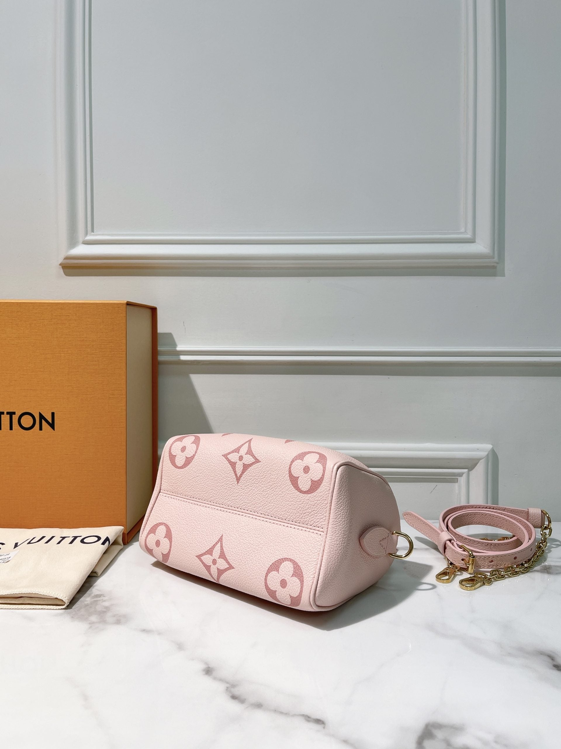 LV SPEEDY 20, Pink/Gold