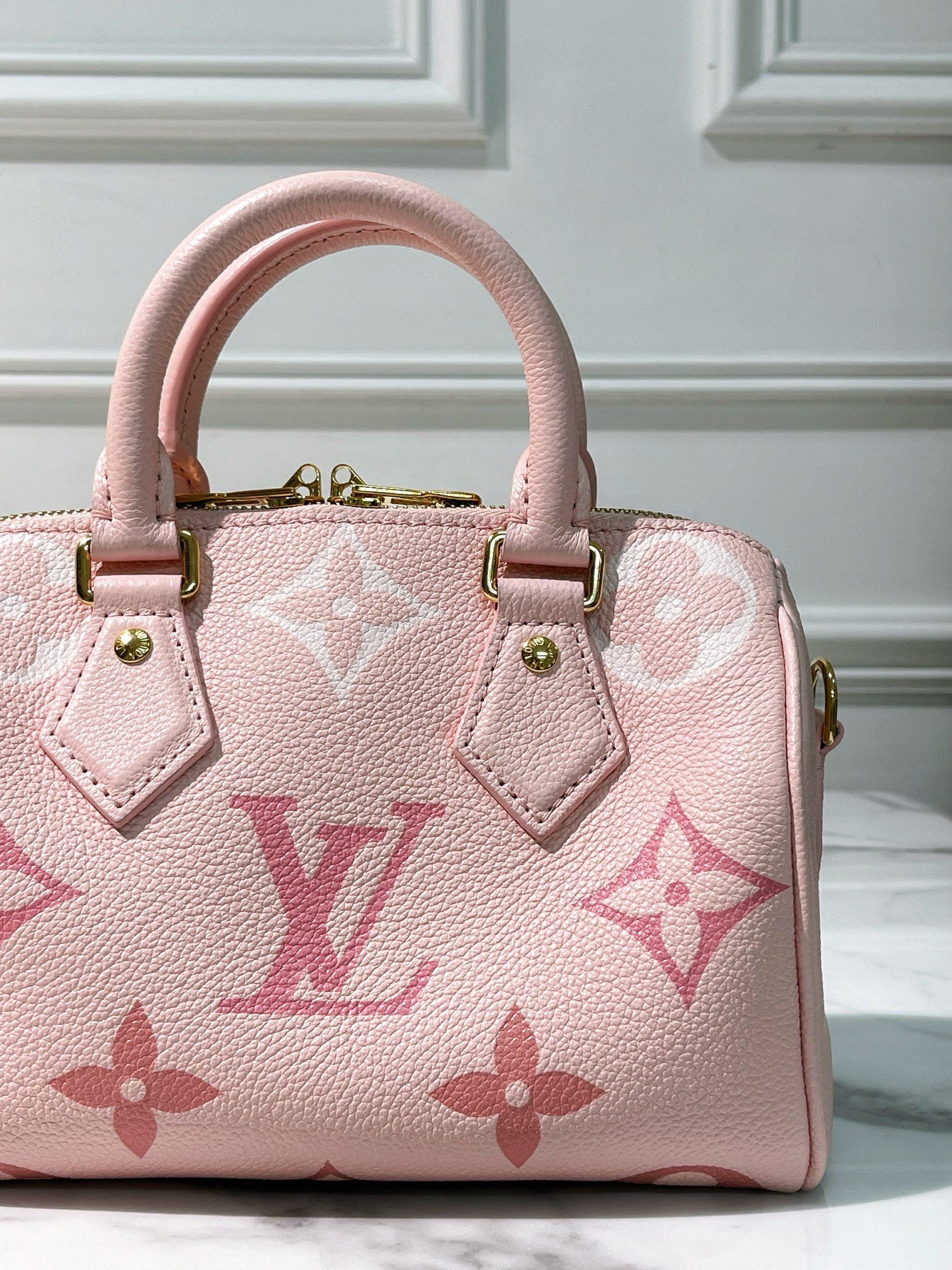 LV SPEEDY 20, Pink/Gold