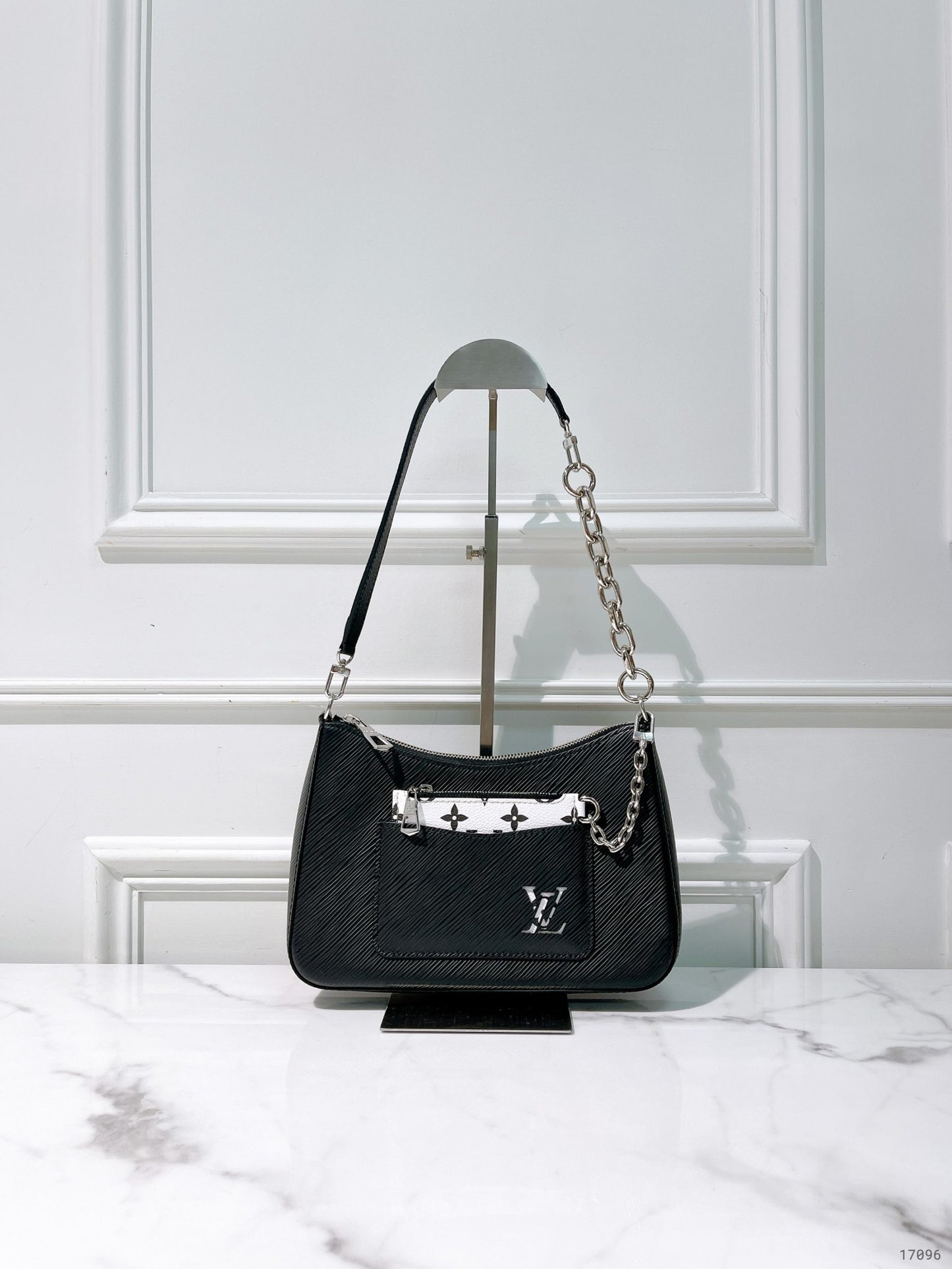 LV MARELLE, Black/Silver