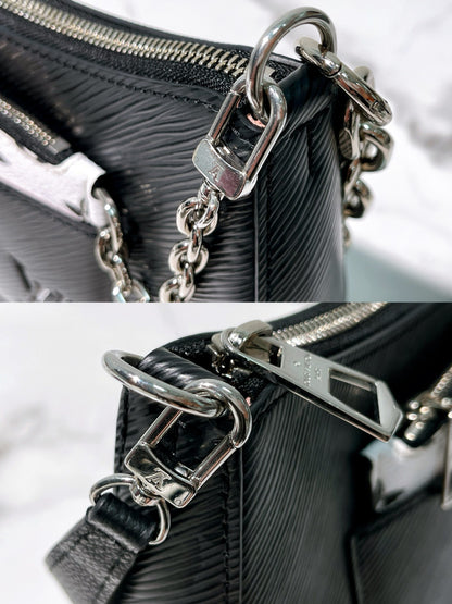 LV MARELLE, Black/Silver