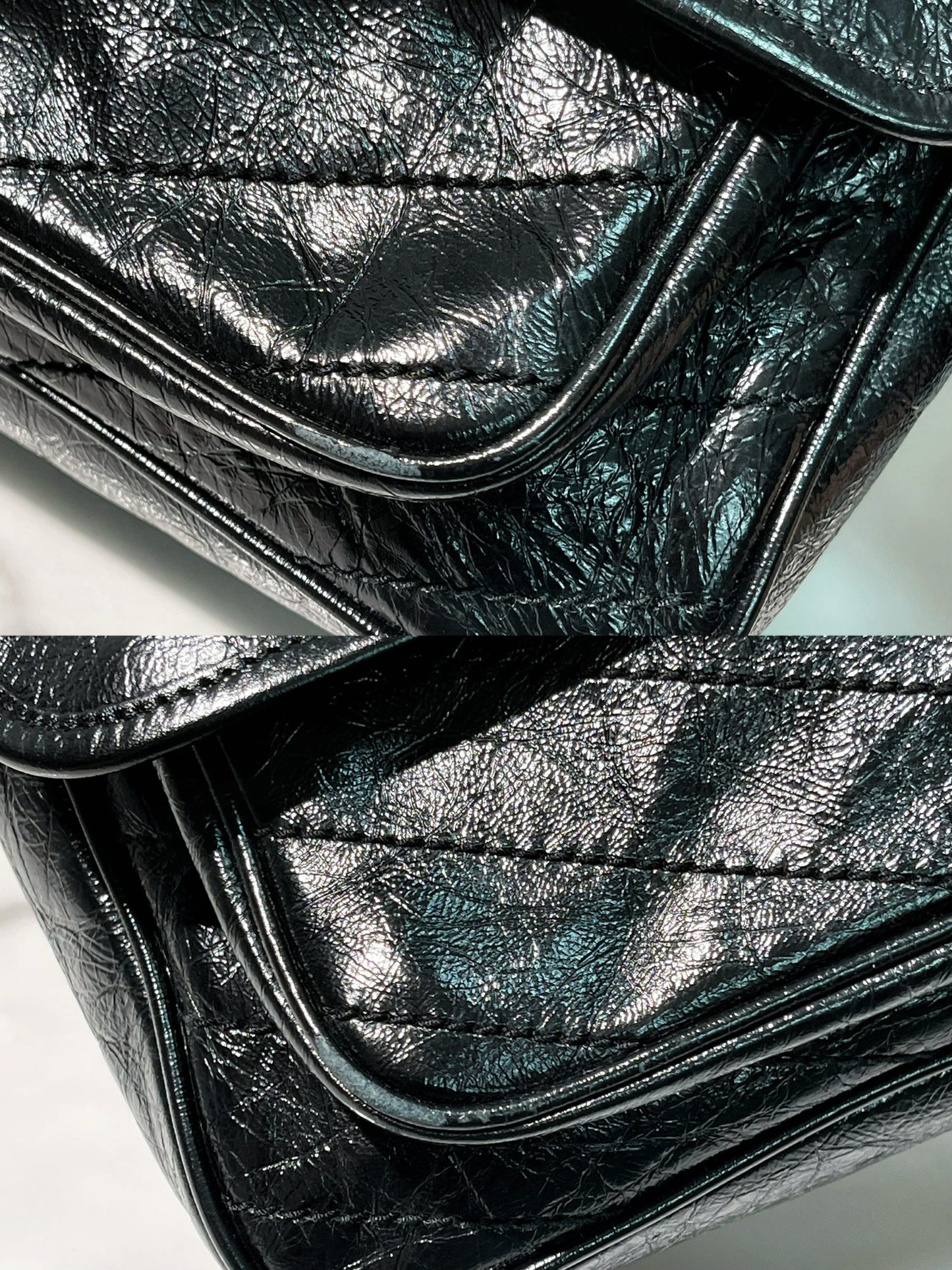 YSL NIKI MEDIUM, Black/Silver