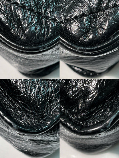 YSL NIKI MEDIUM, Black/Silver