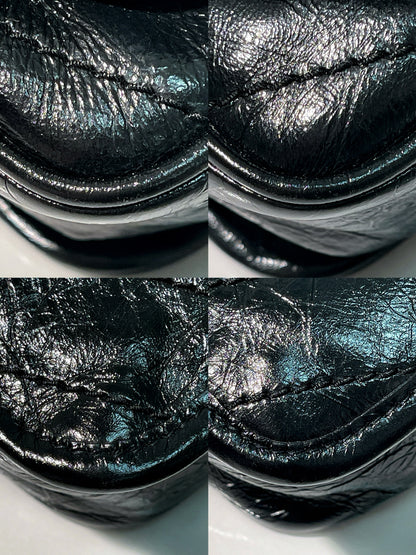 YSL NIKI MEDIUM, Black/Silver