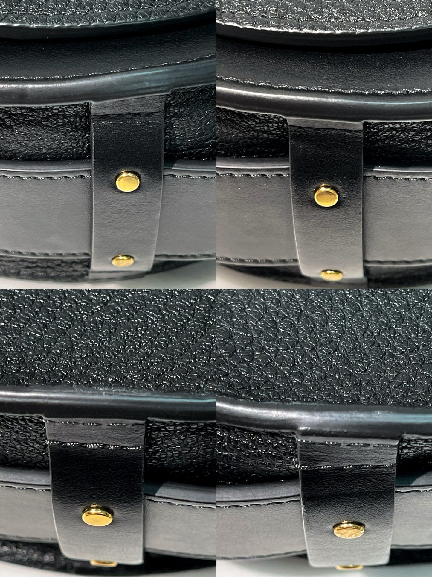 CHLOE TESS LARGE BAG, Black/Gold