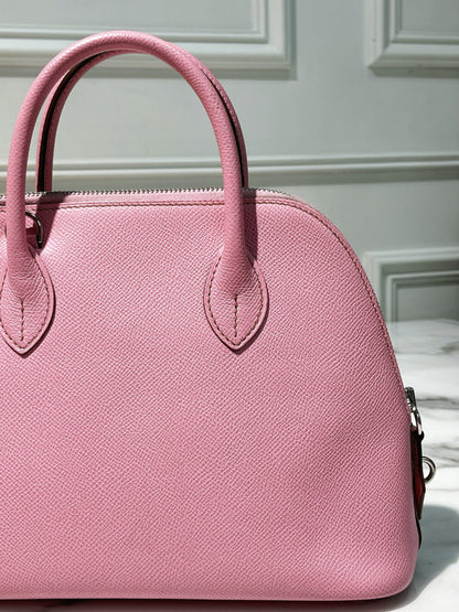HERMES BOLIDE 1923 – 25 BAG, Pink/Silver