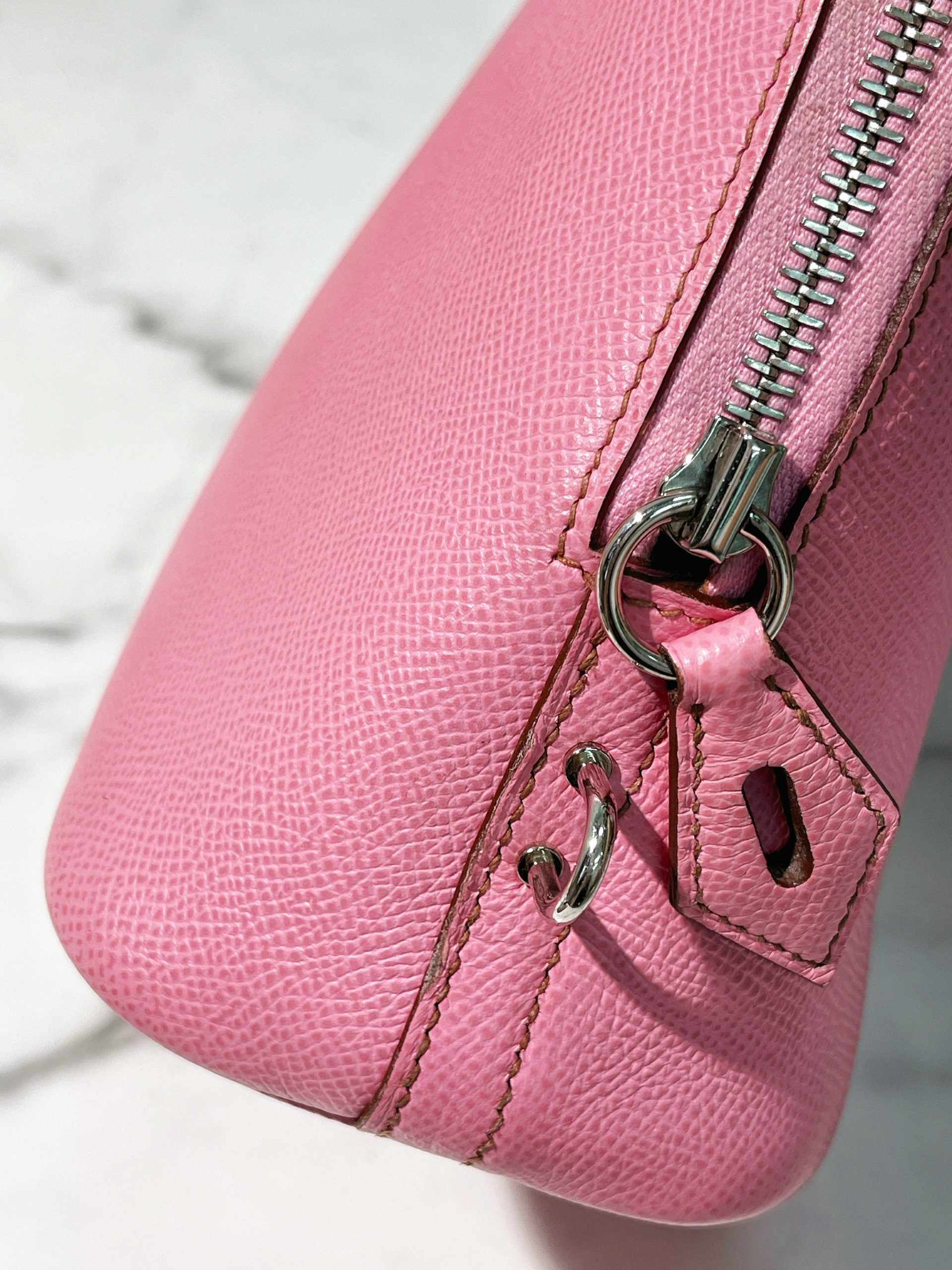 HERMES BOLIDE 1923 – 25 BAG, Pink/Silver