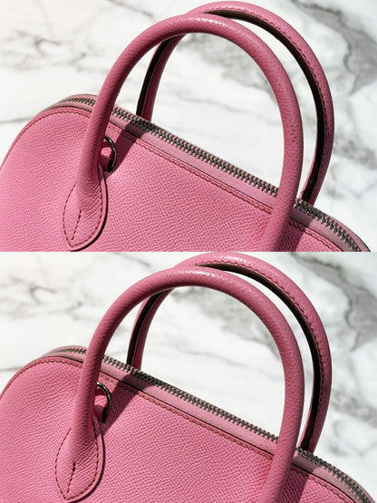 HERMES BOLIDE 1923 – 25 BAG, Pink/Silver