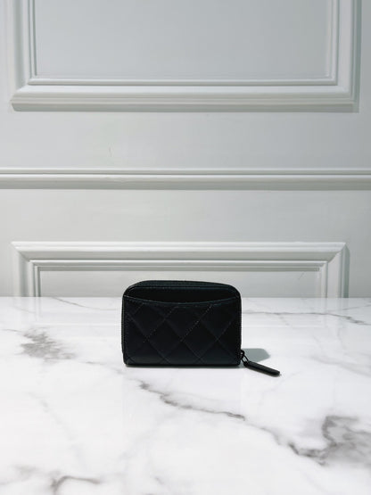 CHANEL CARD HOLDER, So Black