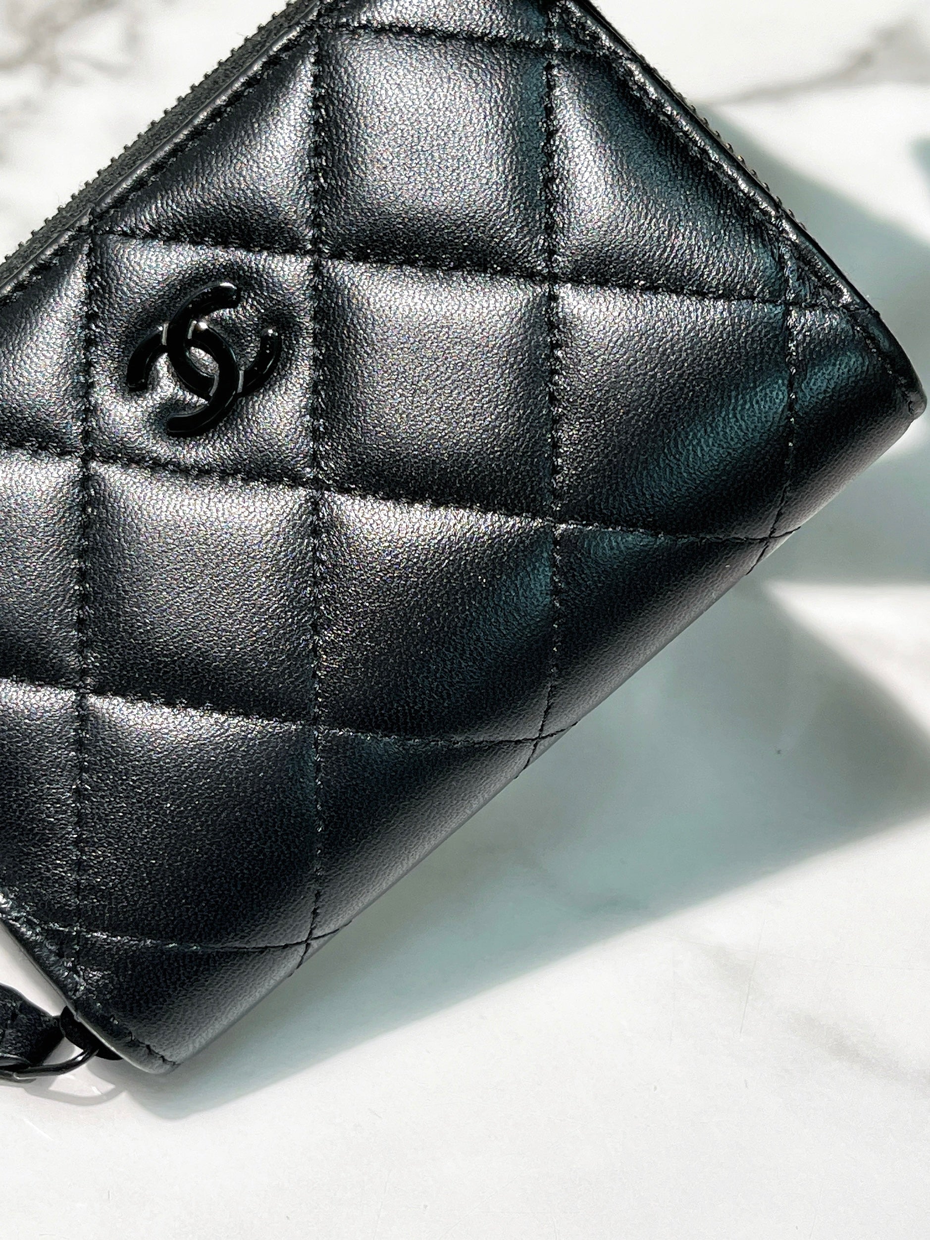 CHANEL CARD HOLDER, So Black