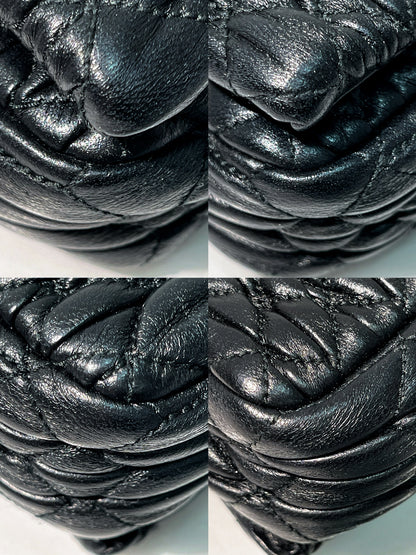 MIUMIU MATELASSE MINI BAG, Black/Silver