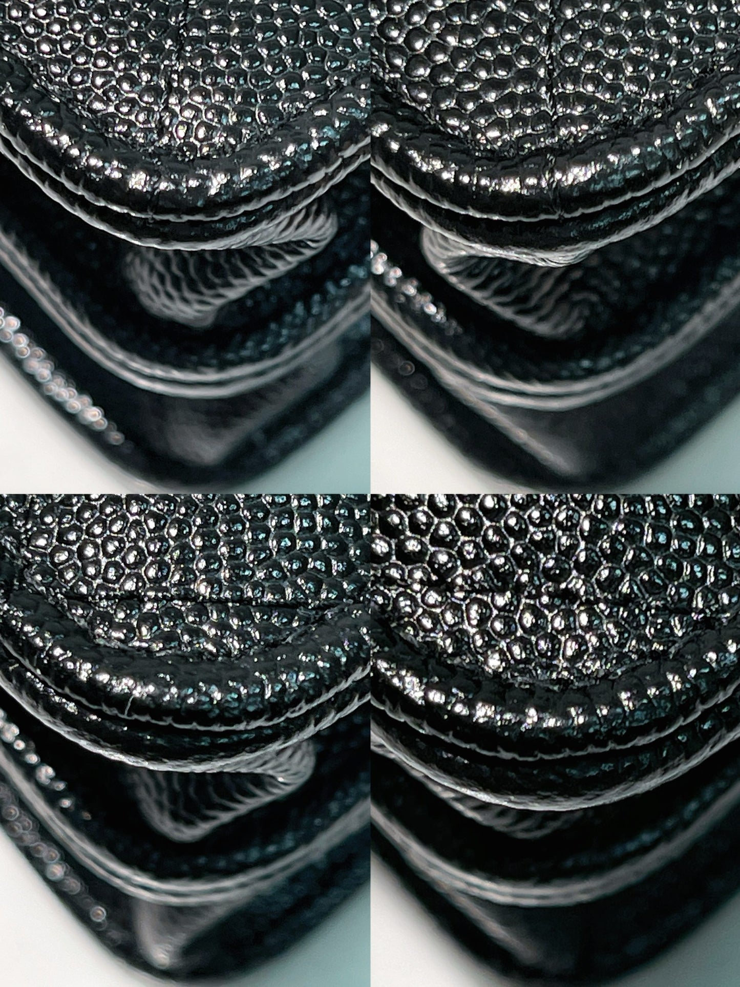 CHANEL 25C TOP HANDLE MINI CLUTCH, Black/Gold