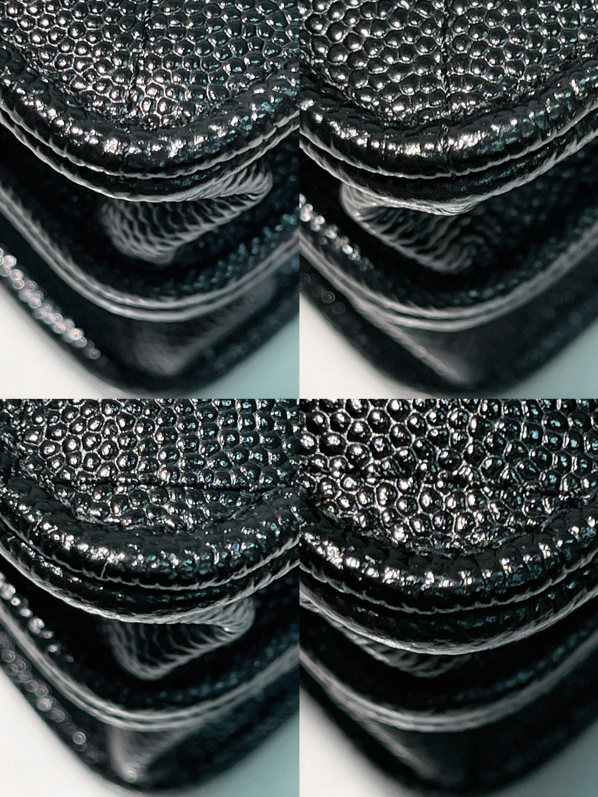 CHANEL 25C TOP HANDLE MINI CLUTCH, Black/Gold