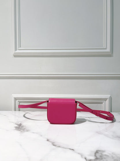 CELINE MINI CLAUDE, Pink/Gold