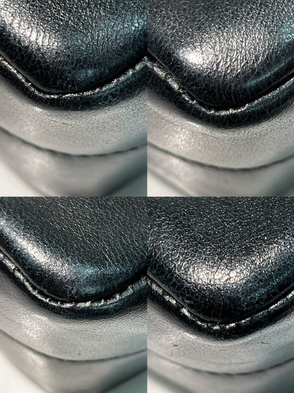 CHANEL MINI CHOCOLATE BAR FLAP BAG, Black/Gold