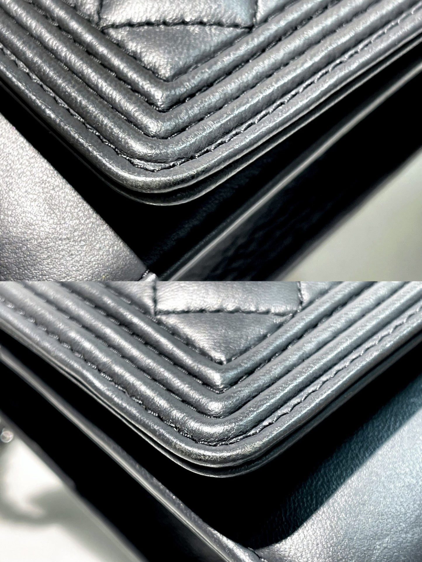 CHANEL WOC, Grey/Silver