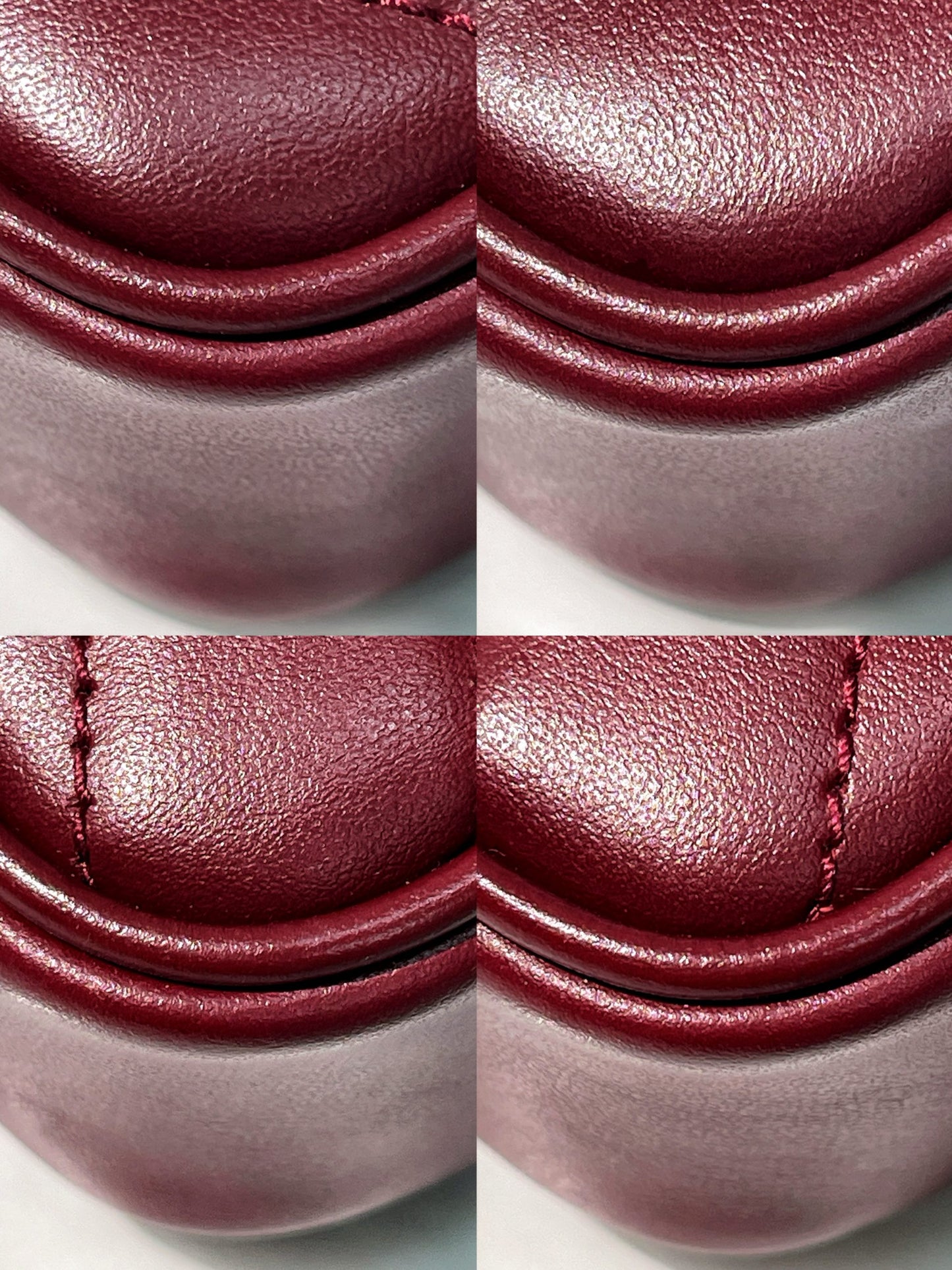 GUCCI SUPER MINI MARMONT, Red/Gold