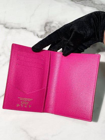LV x TM PASSPORT COVER, Monogram