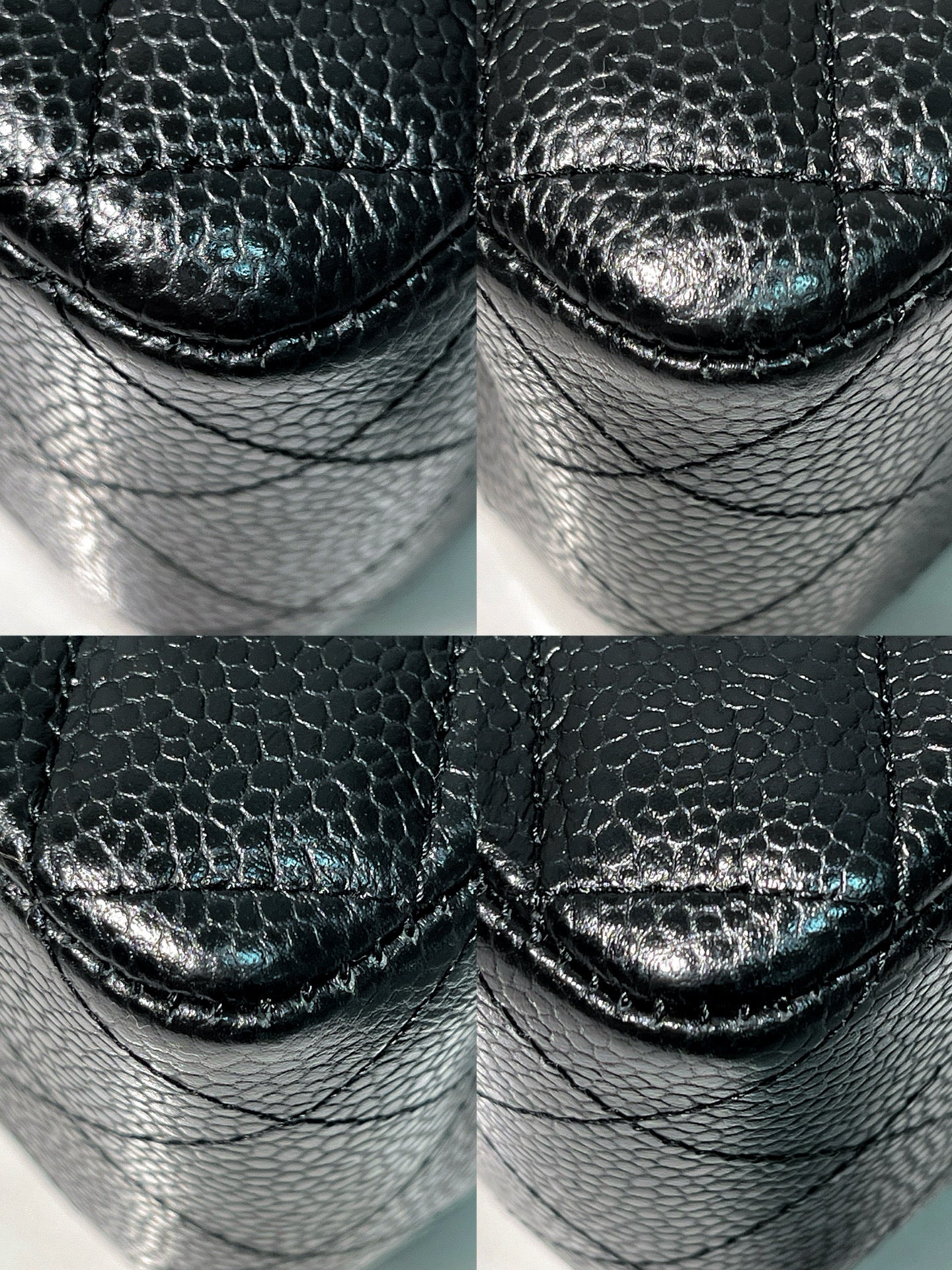 CHANEL MEDIUM CLASSIC FLAP, Black/Silver