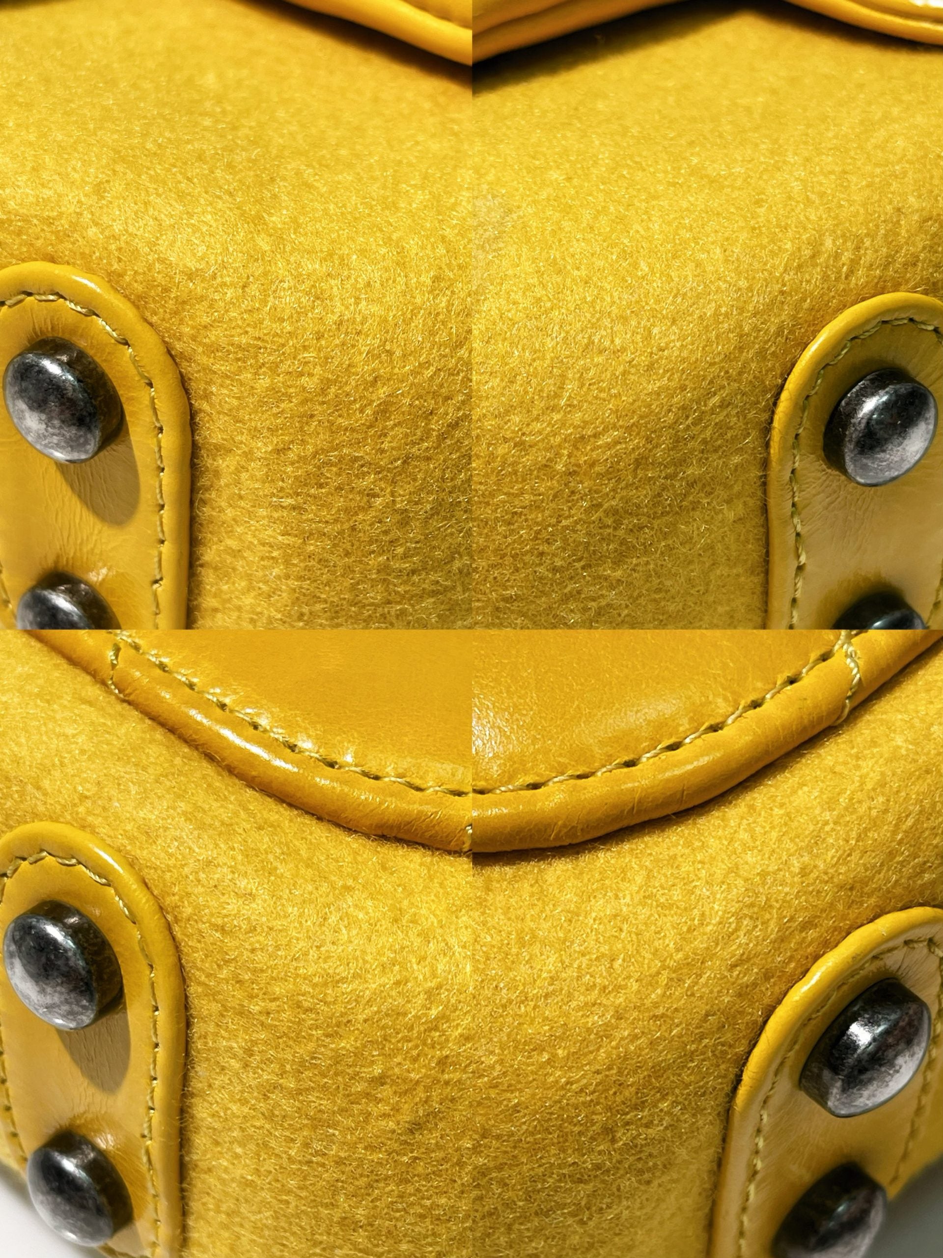 CHANEL MINI SQUARE FLAP BAG, Yellow