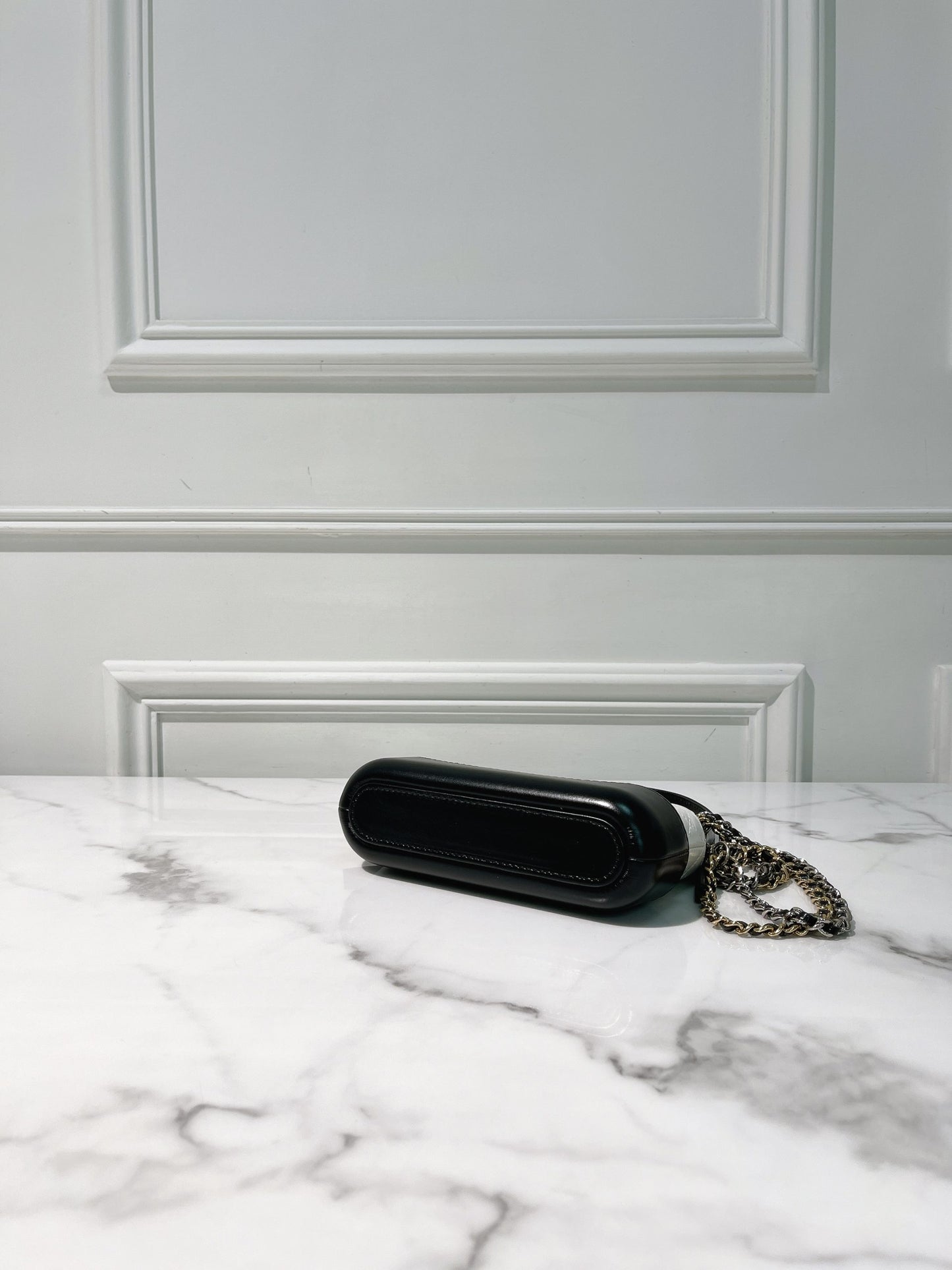 CHANEL MINI GABRIELLE, Black/White