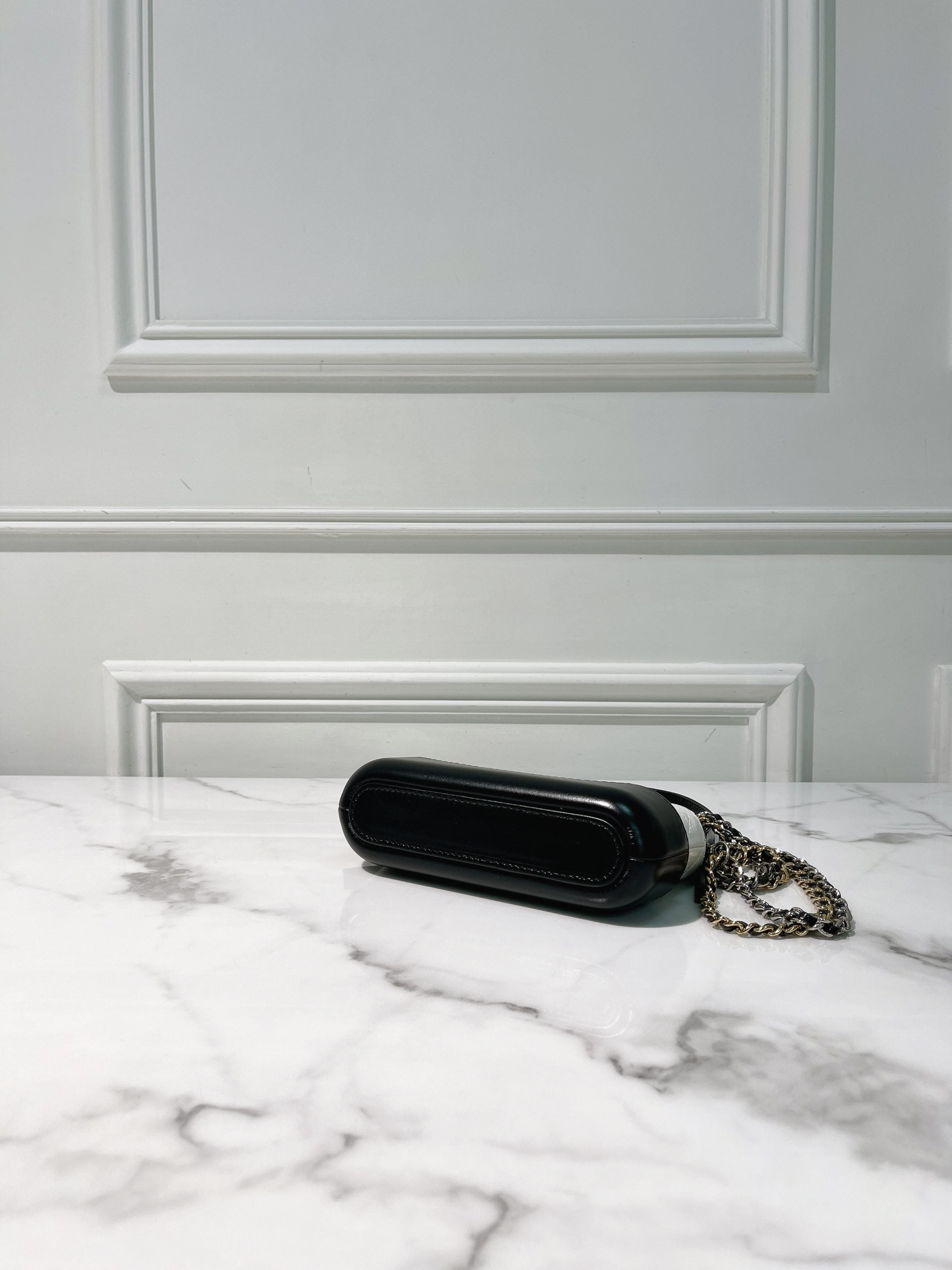 CHANEL MINI GABRIELLE, Black/White