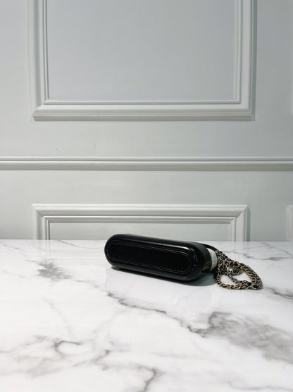 CHANEL MINI GABRIELLE, Black/White