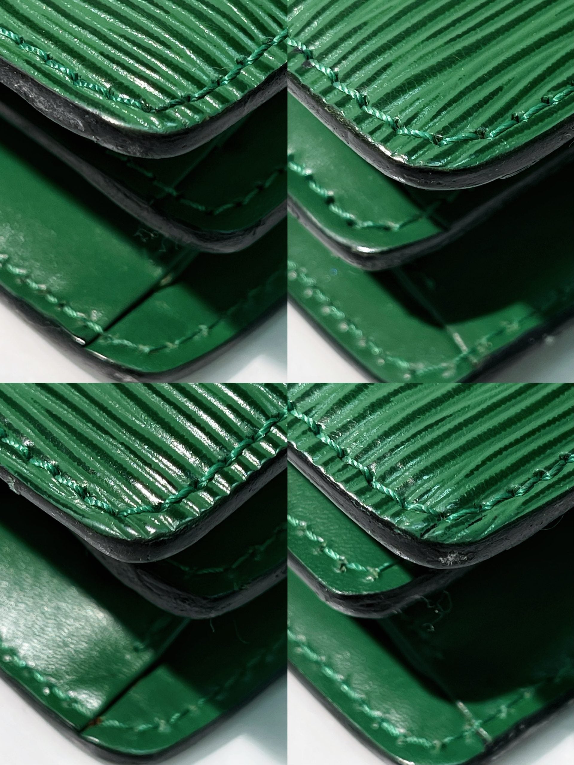 LV VINTAGE CAPUCINES SHOULDER BAG, Green/Gold