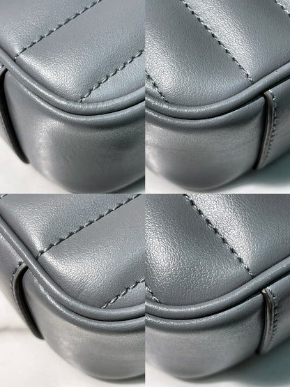 GUCCI MARMONT SMALL, Grey/Silver