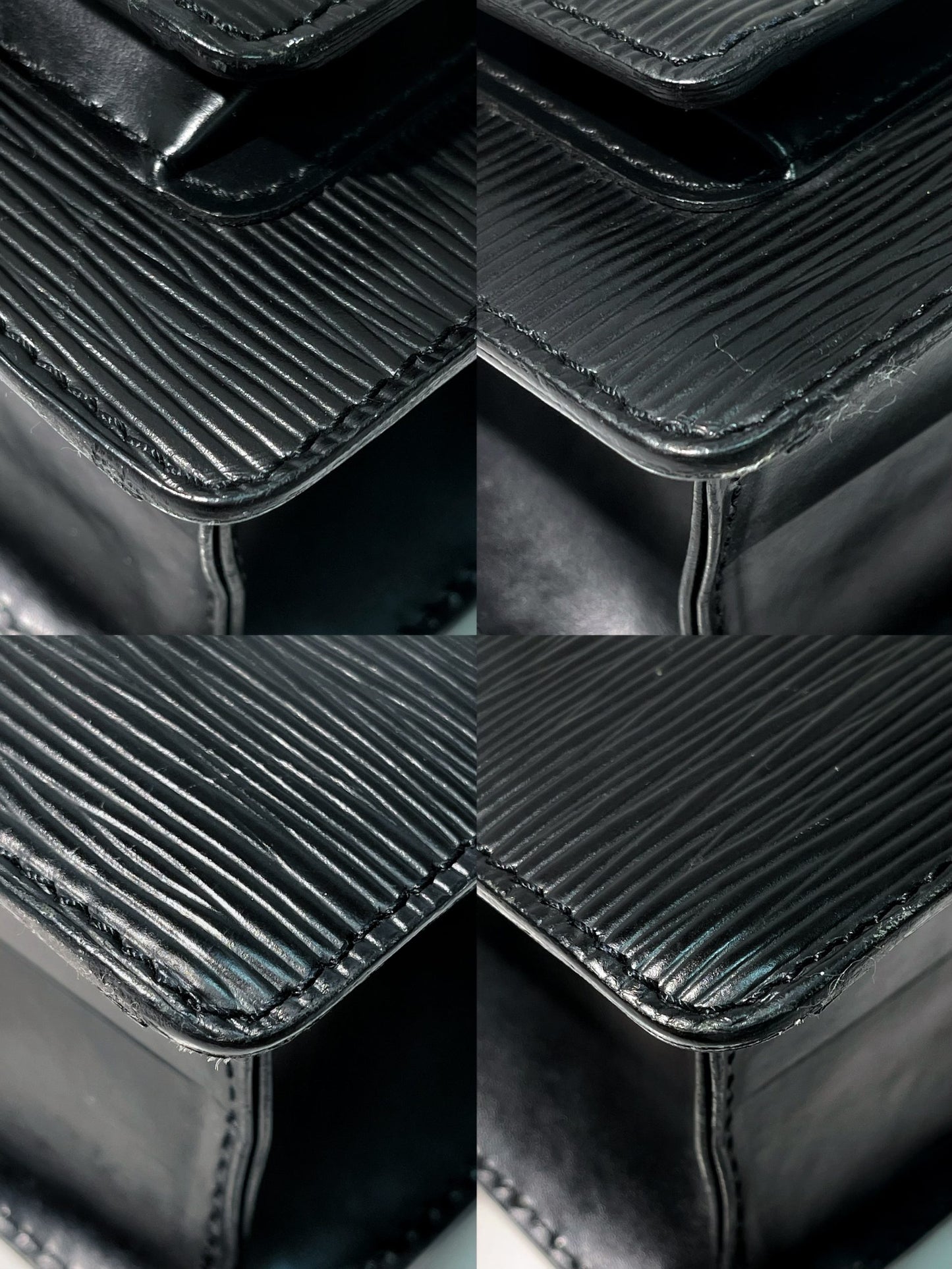 LV MONCEAU MESSENGER BAG, Black/Gold