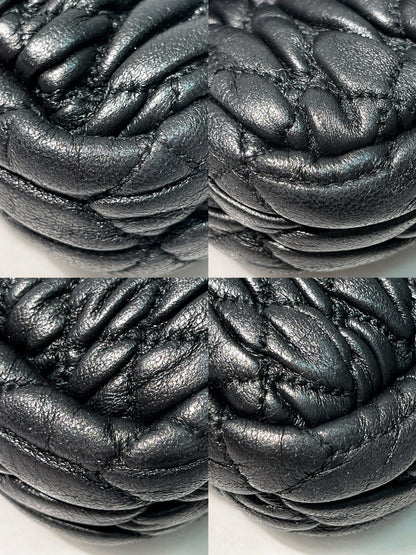 MIUMIU ICONIC CRYSTAL BAG, Black/Silver