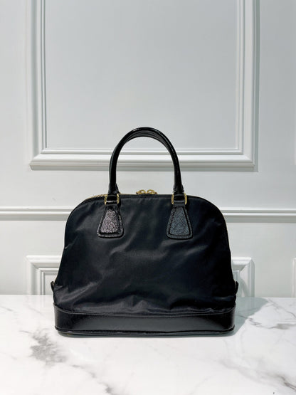 PRADA PROMENADE BAG, Black/Gold