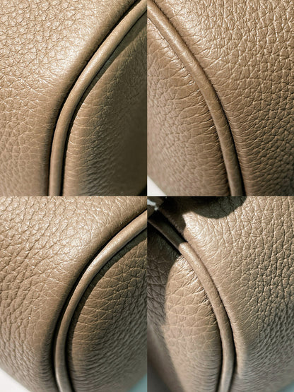 HERMES HAC A DOS PM BACKPACK, Etoupe/Silver