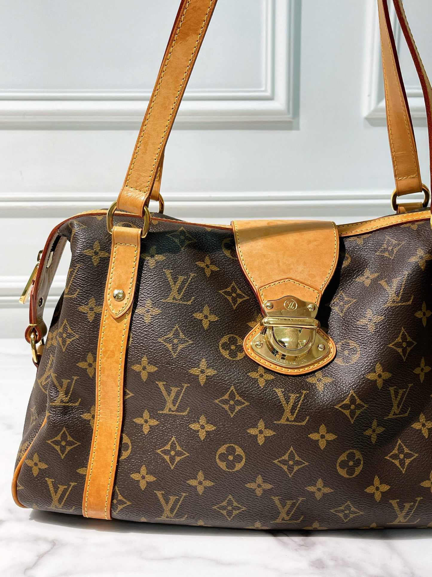 LV VINTAGE STRESA HANDBAG, Monogram