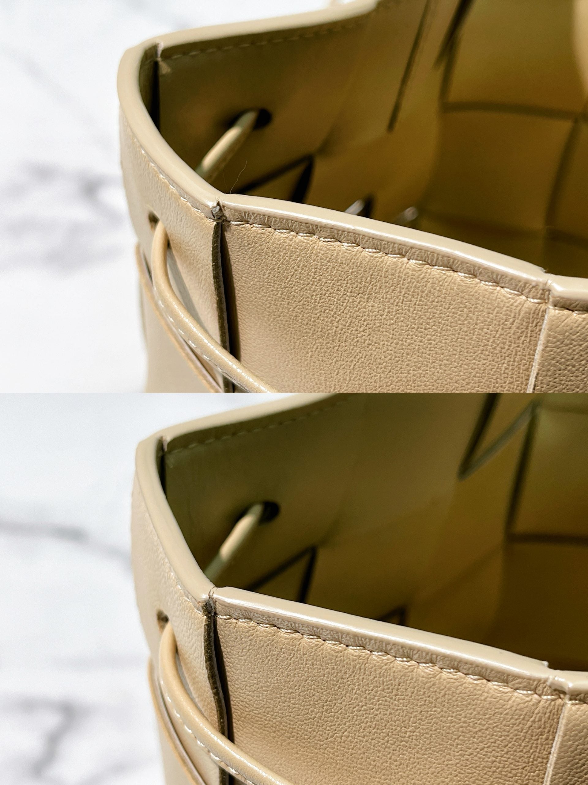 BOTTEGA VENETA SMALL CASSETTE BUCKET BAG