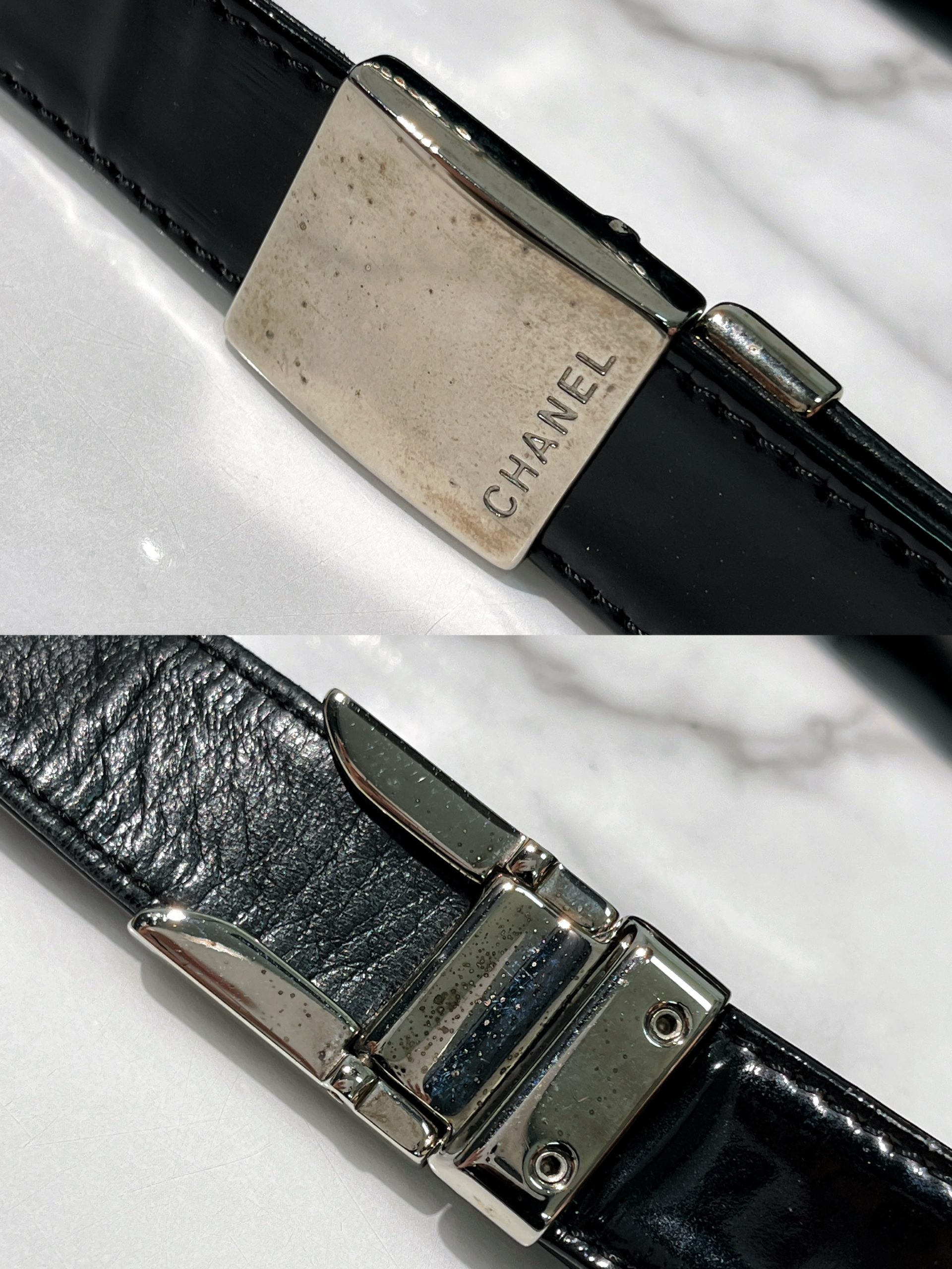 CHANEL VINTAGE CHOCOLATE BAR SHOULDER BAG, Black/Gold