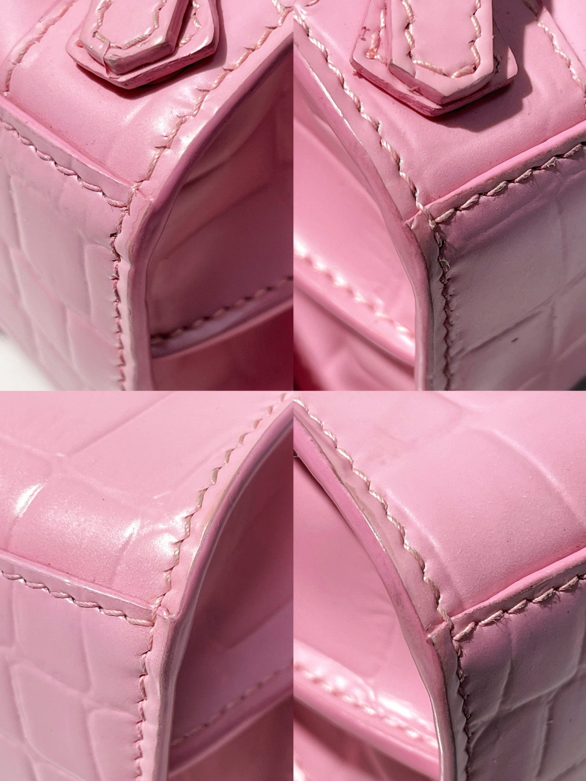 BALENCIAGA CLASSIC NEO NANO, Pink/Silver