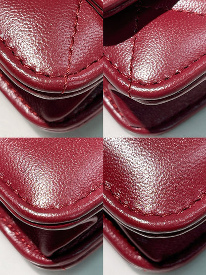 CHANEL 19 WOC, Red/Silver/Gold