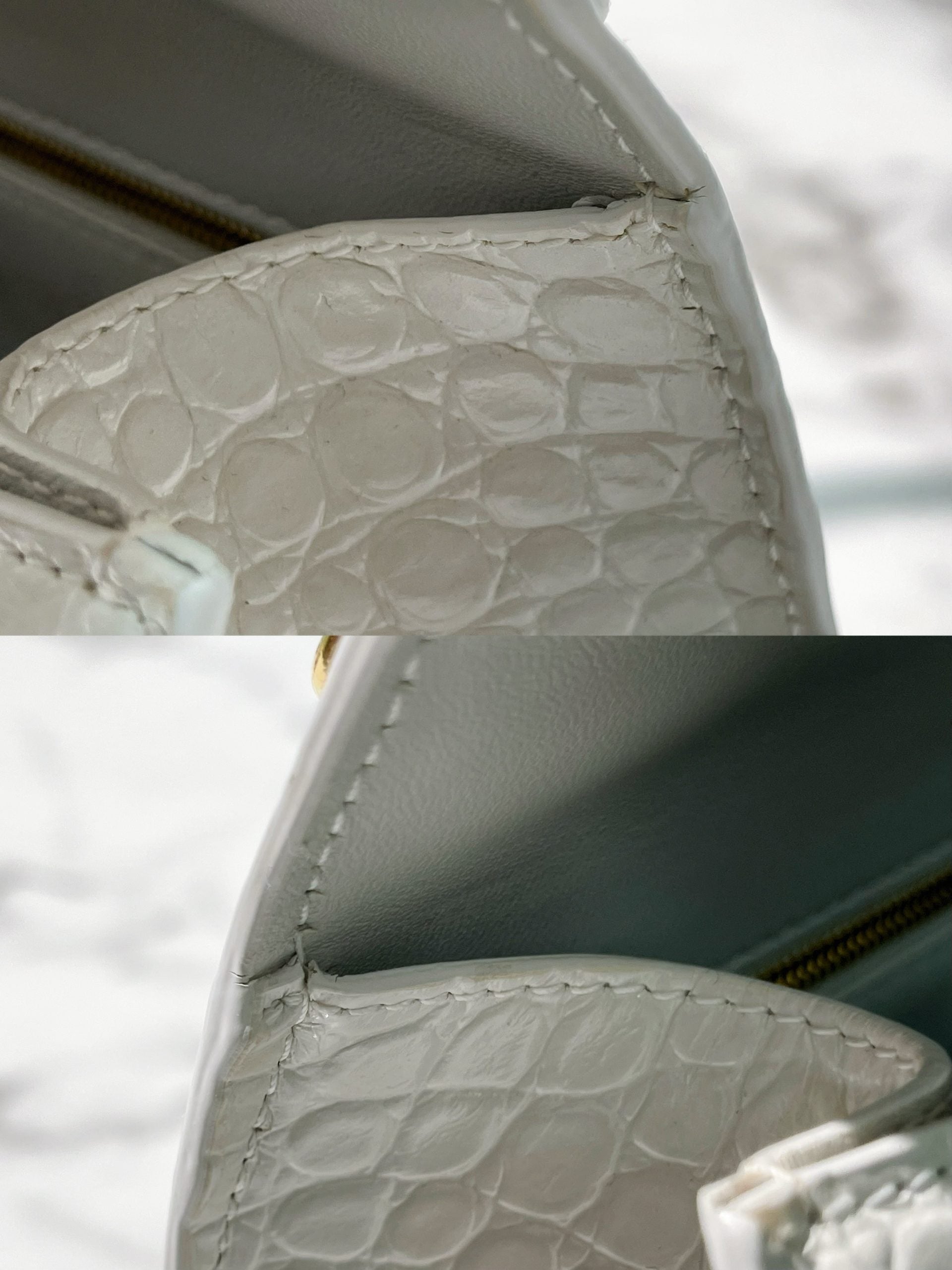 BALENCIAGA HOURGLASS SMALL, White/Gold