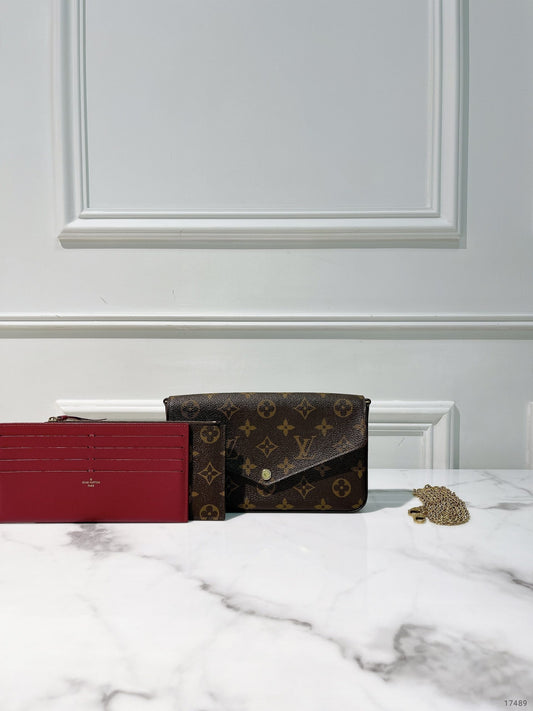 LV POCHETTE FELICIE, Monogram