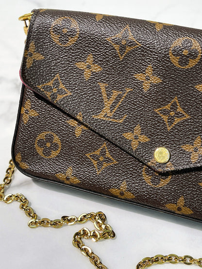 LV POCHETTE FELICIE, Monogram