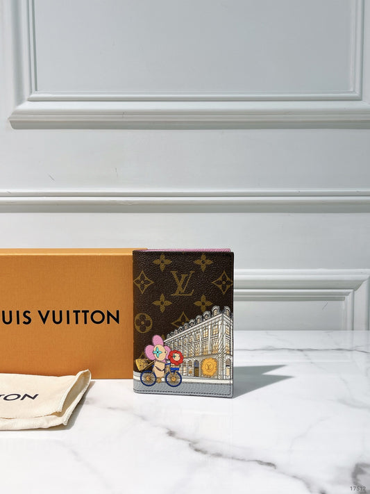 LV PASSPORT COVER, Monogram