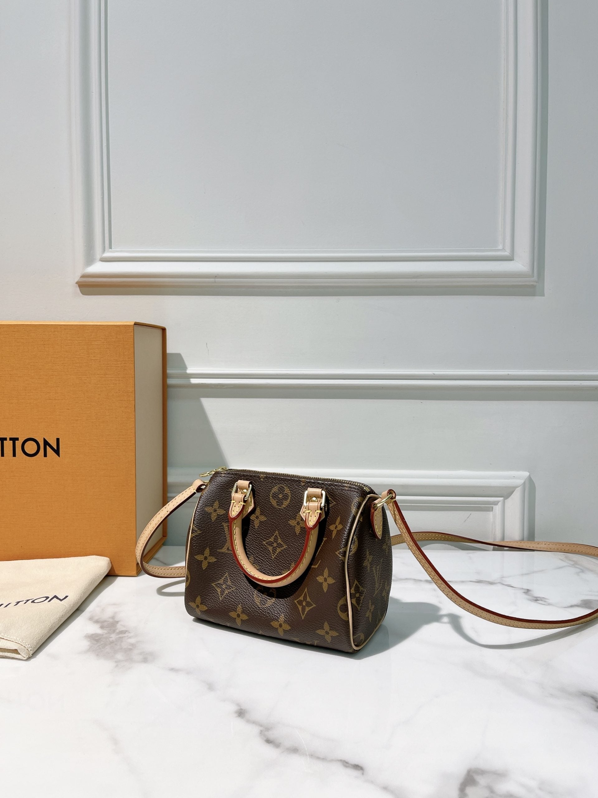 LV SPEEDY NANO, Monogram