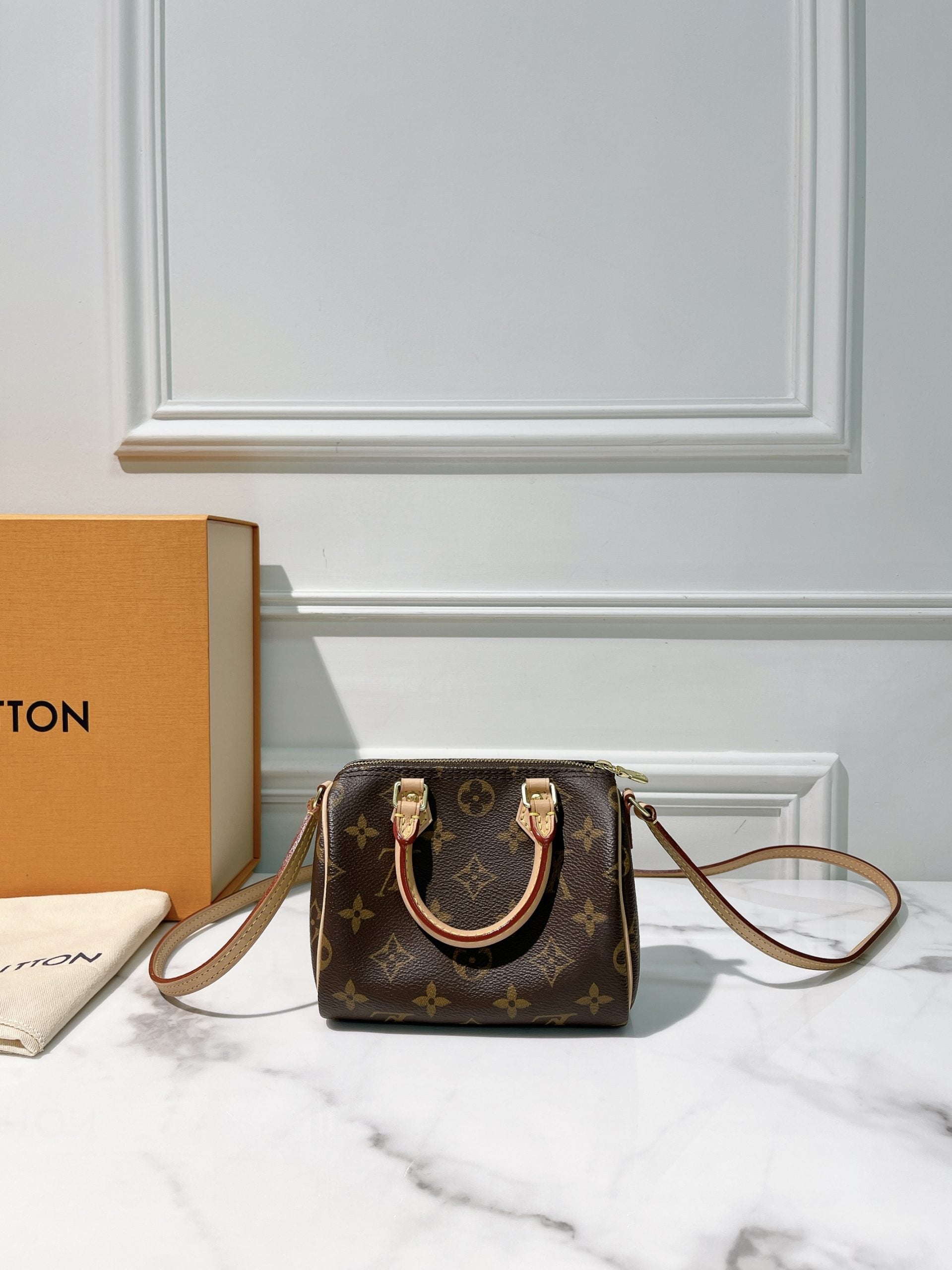 LV SPEEDY NANO, Monogram