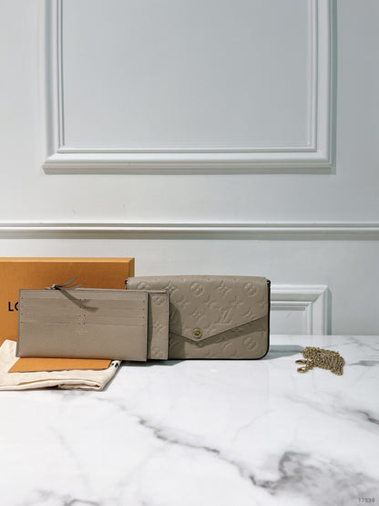 LV POCHETTE FELICIE, Tourterelle